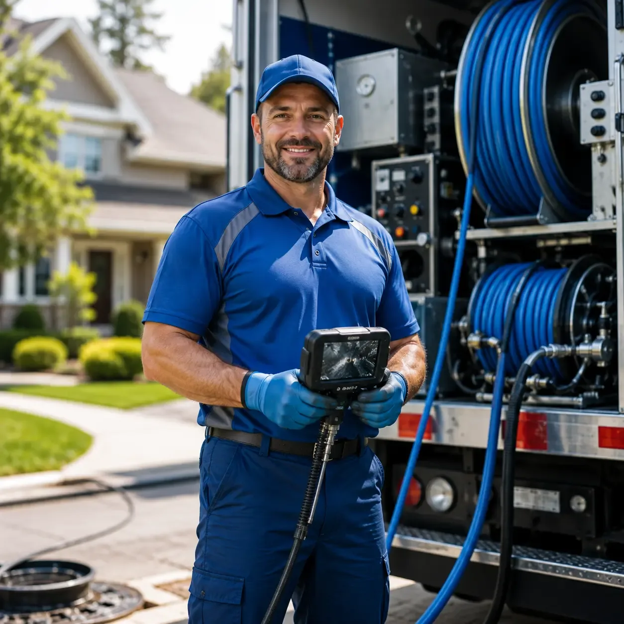 Local outdoor drain cleaning specialists in Hershey, NE